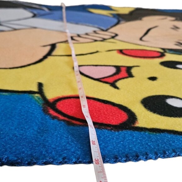 Pokemon Fleece Throw 40"x50" Soft & Warm, Ash, Pikachu - Picture 4 of 7